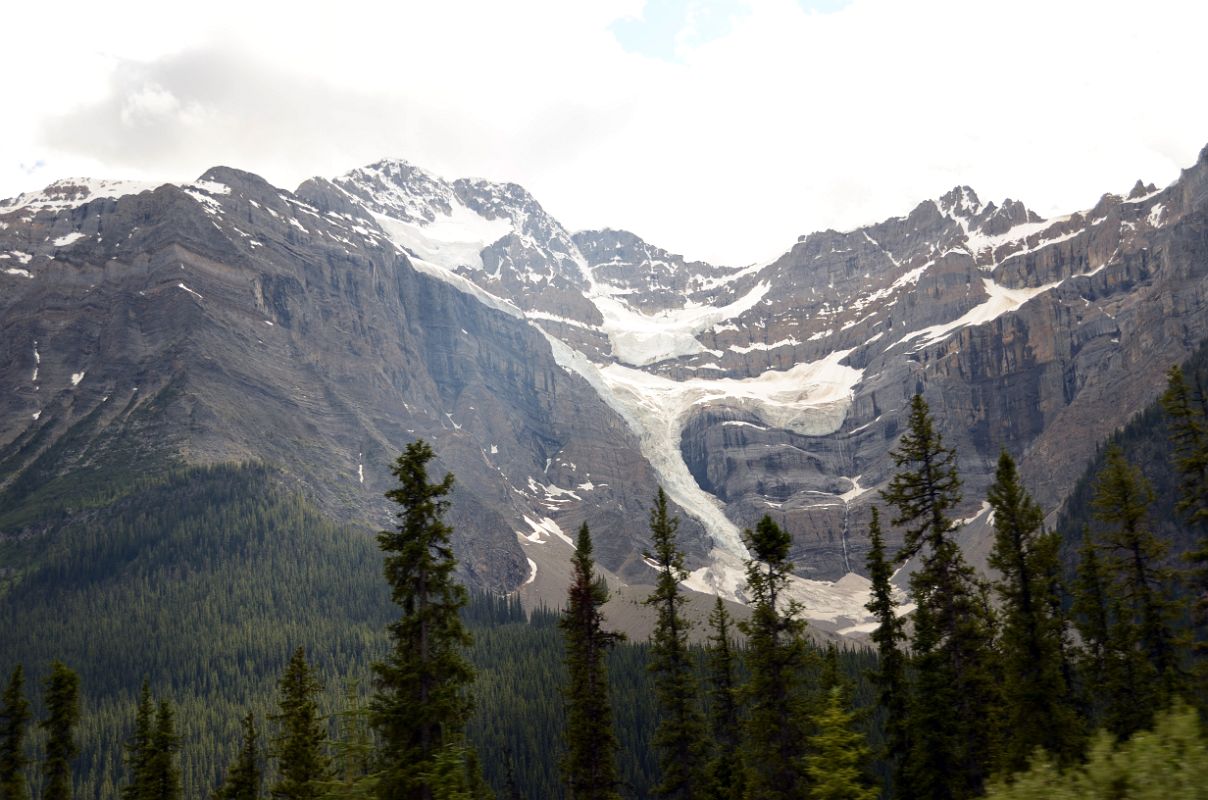 03-S Mount Patterson in Summer From Icefields Parkway